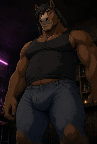 Rook - Hung Horse Muscle Daddy Wrecks You