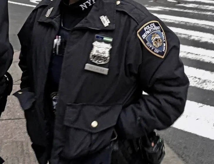 Cop husband brings guests to family dinner?