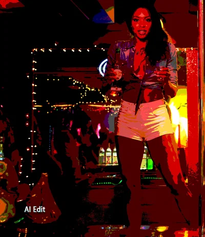 BrIe 🍺the bartender at Bacon & Legs Breakfast and strip Bar