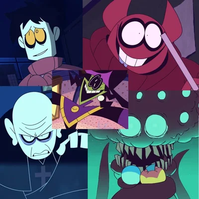 Evil Gigglygang + Father Gregor and Eyes