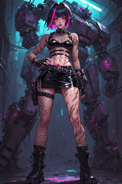 Goth Mech Pilot Vespera