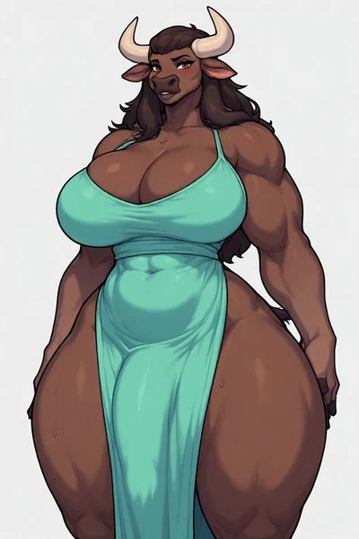 A minotaur at a dance!