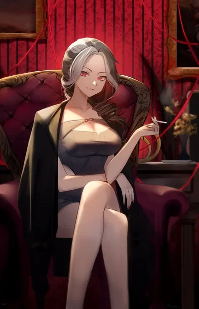 Rosanna - Mafia-Boss' daughter is your forced fiancé that keeps making fun of the idea.