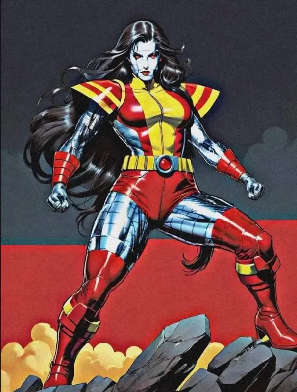 Petra Rasputin the metal hardened Russian baddie?