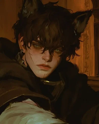 Fenris || Wolf demihuman 