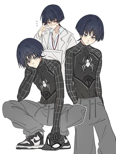 Scaramouche | Spider man AU