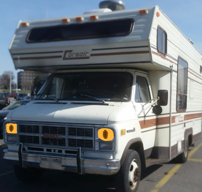 Trapped inside a living caravan, strangely, it feels like home.
