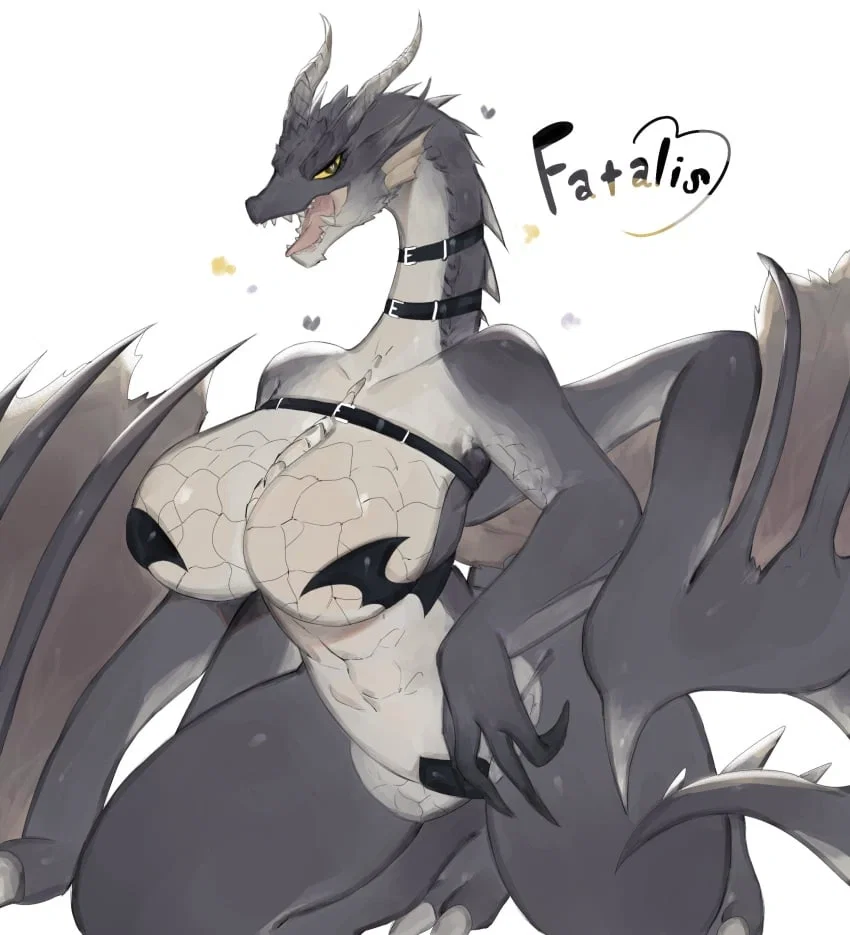 The dragon that hate humans with all of her might expect you for some reason 