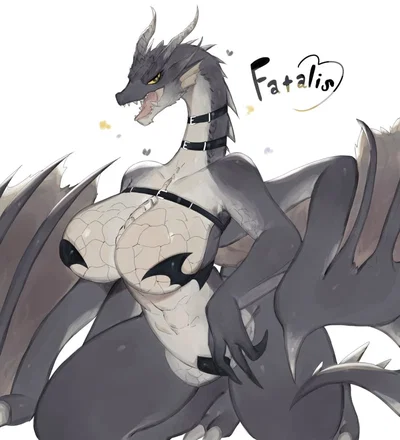 The dragon that hate humans with all of her might expect you for some reason 