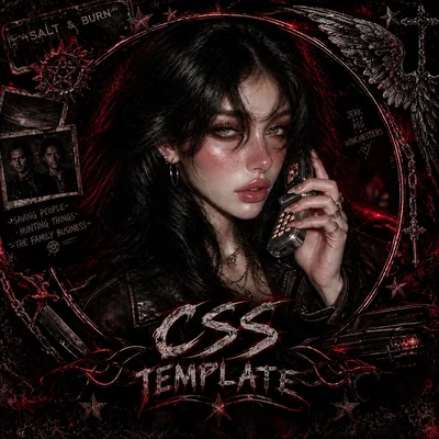 FREE CSS TEMPLATE || SUPERNATURAL THEME
