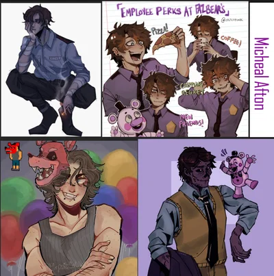 Micheal Afton FNaF 5/Sister Location, Scooping incident (User is the child of Henry emily)