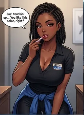 Nisha, the office cleaner