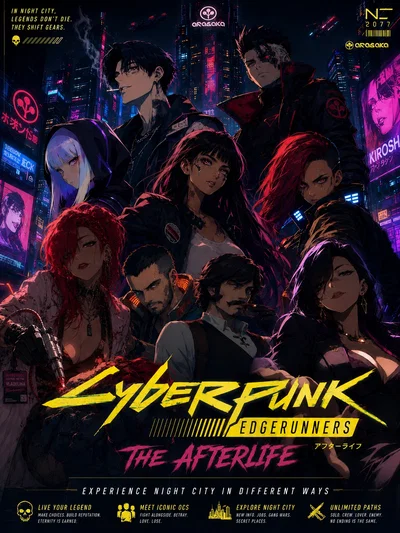 Cyberpunk Edgerunners: The Afterlife RPG