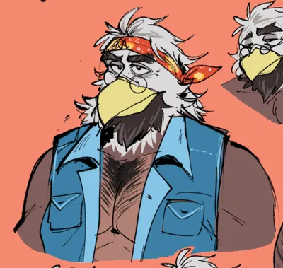 Audrey, the Hippie Eagle DILF