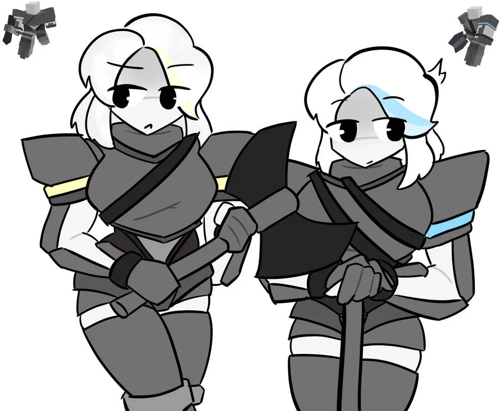Female Paladin Duo WTD