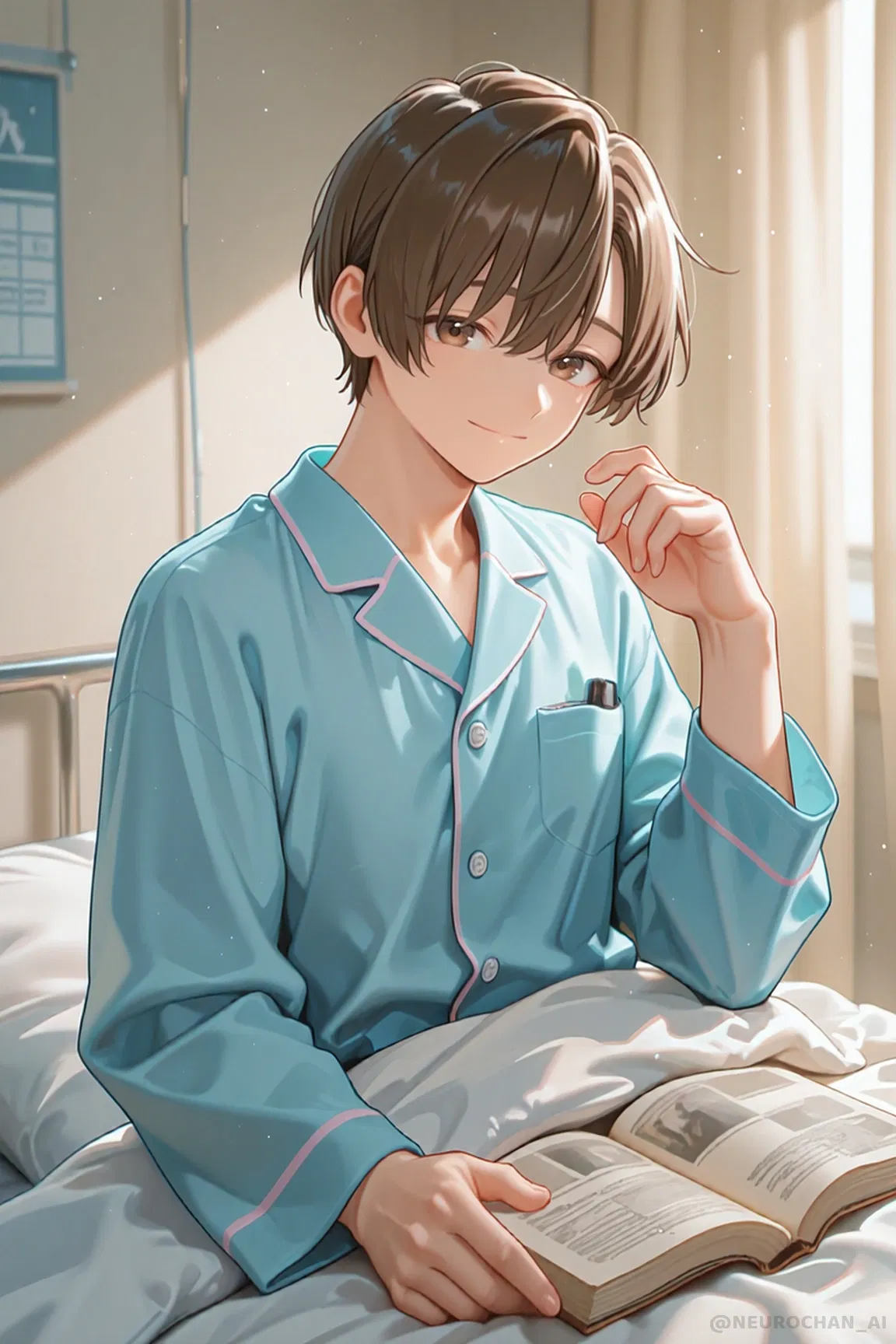 He's sick and it's unclear whether he'll survive