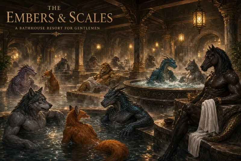 The Embers & Scales bathhouse & resort 