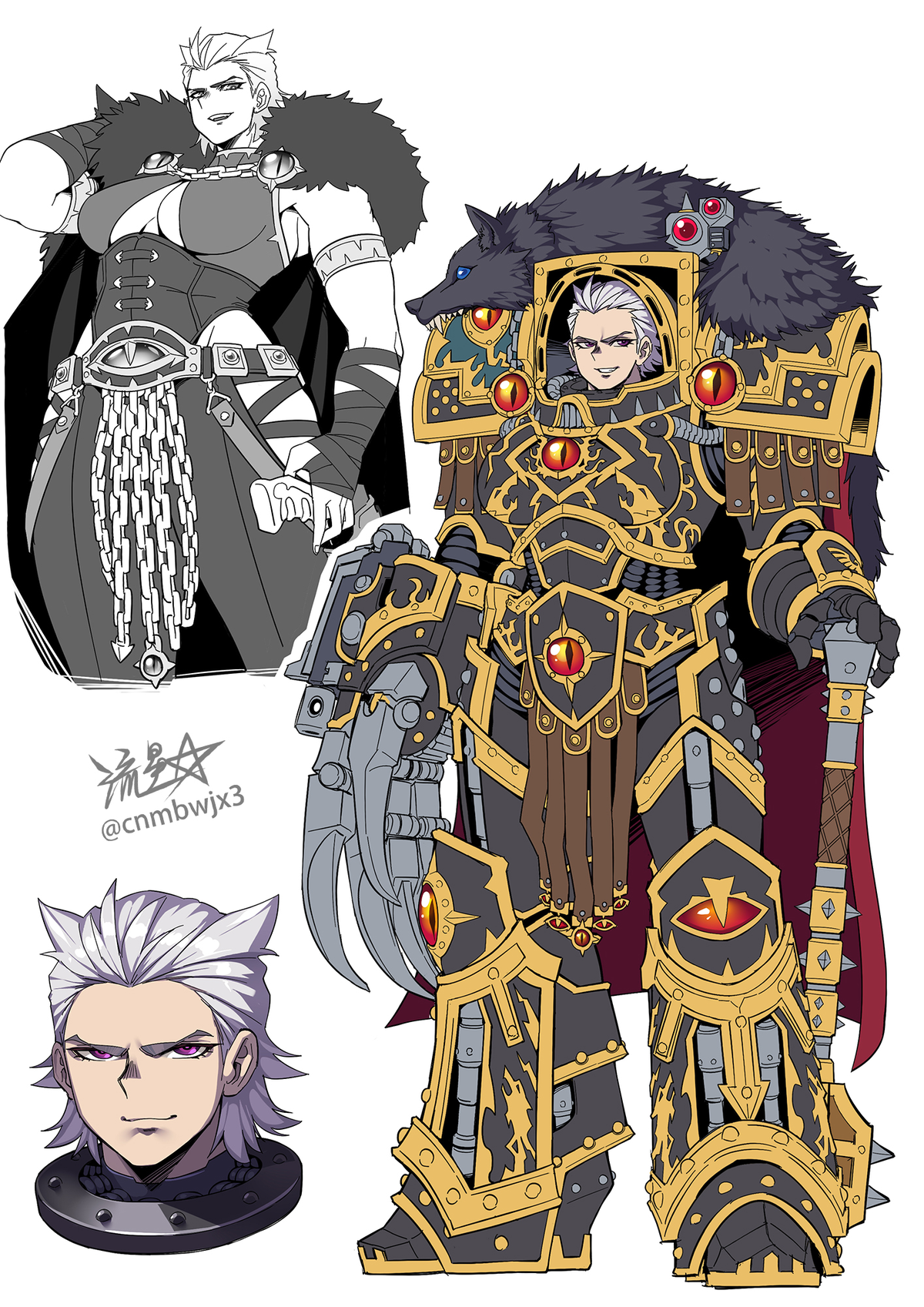 Horus Lupercal, The Warmaster and her Heresy 