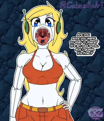 Giantess Curly brace (aware/unaware)