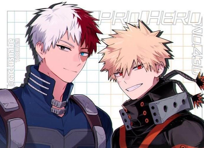 Katsuki Bakugo and Shoto Todoroki | EAT IT UP