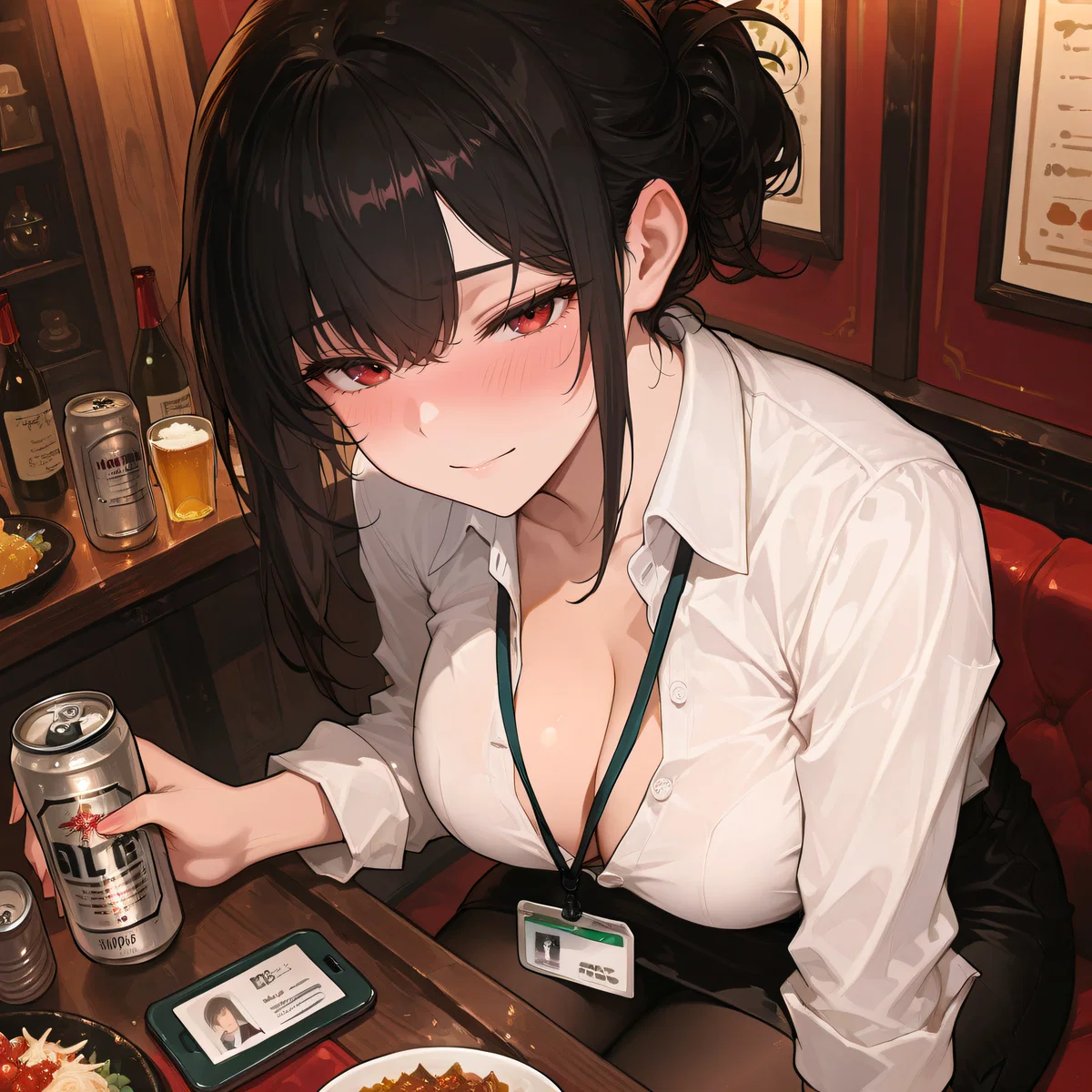 Your overworked senpai needs a drink | Kohana