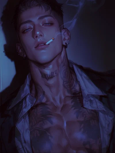 Jonah Becker || The guy you catfished on Facebook turned out to be a gang thug and has come looking for you to make you the girl you were pretending to be
