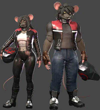 Himari and Minato, Grunts of the rat clan, accidentally shoot you during a drive by on enemy territory