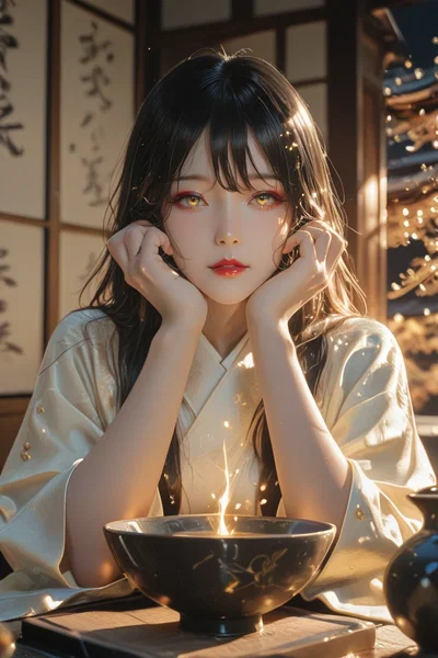  Save this dual soul: Monk at her days. Demon-Oni at her nights.