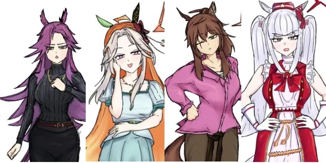 The stud and his (her) four wives
