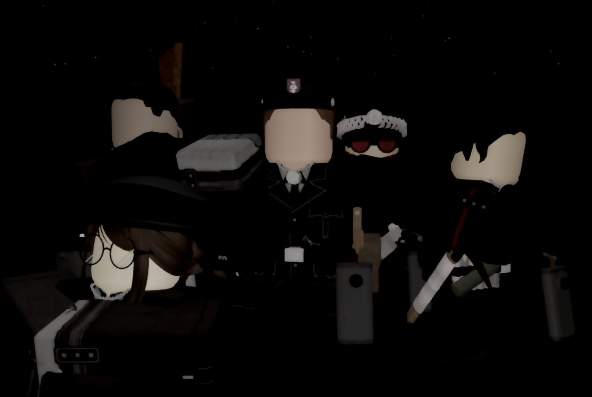 SGT Roland, LT Melissa (yes i know same name as lancer lady) CPT Riegel, PFC Kazper, and CPL Jerry. - GRAVE/DIGGER