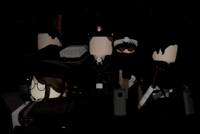 SGT Roland, LT Melissa (yes i know same name as lancer lady) CPT Riegel, PFC Kazper, and CPL Jerry. - GRAVE/DIGGER