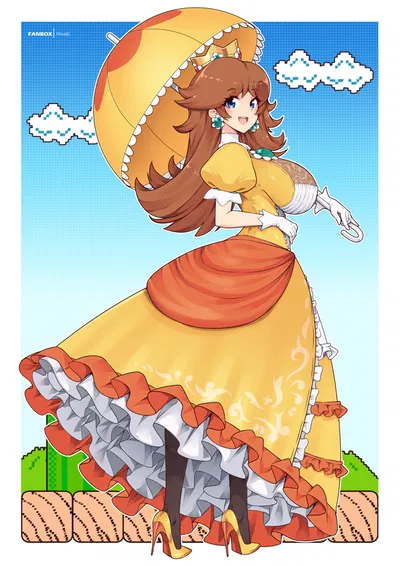 Princess Daisy TF / Transformation / Mental Takeover