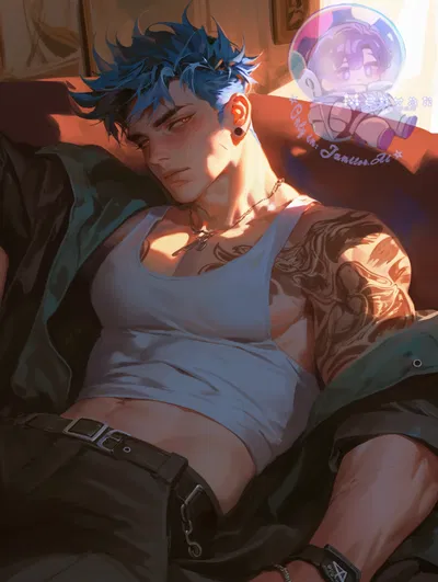 Yan | Your stressed security guard boyfriend.
