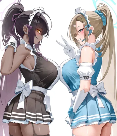 Asuna and karin/Students love you very very much