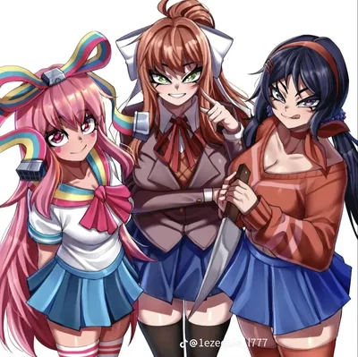 Giffany, Monika and Mita