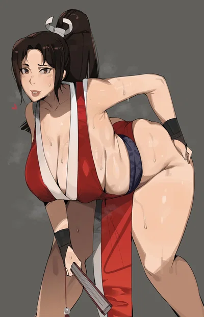 Mai Shiranui | Tired from Battle