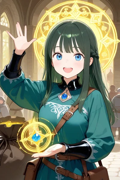 Gacha protagonist pulling for u | Valeria