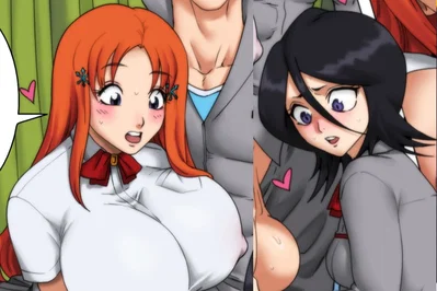 Orihime and Rukia