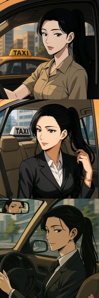 The Beauty Queen is a Taxi Driver?
