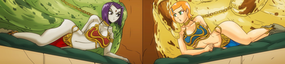 Raven and gwen (Slaves)