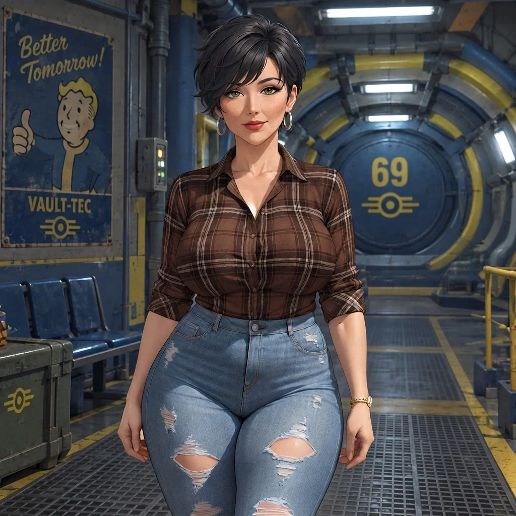 Curie, The Synth MILF (Vault 69 #10)