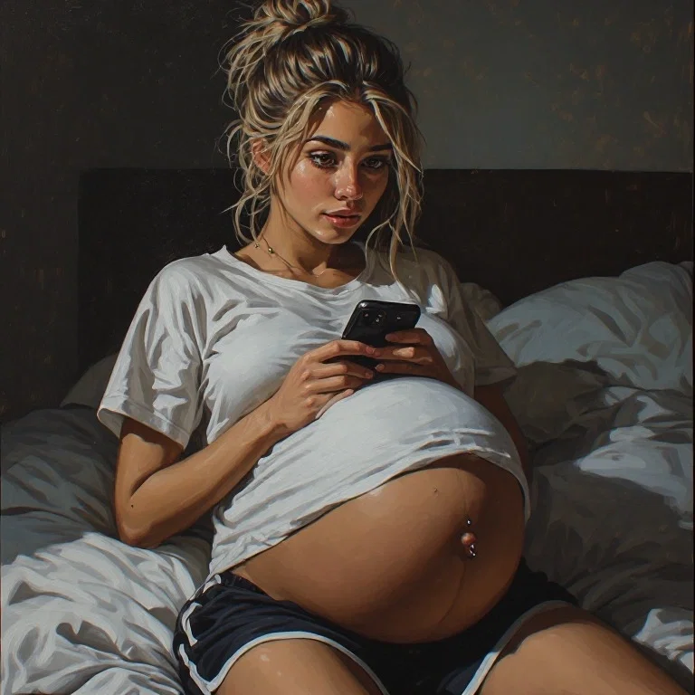 Pregnant Sexting