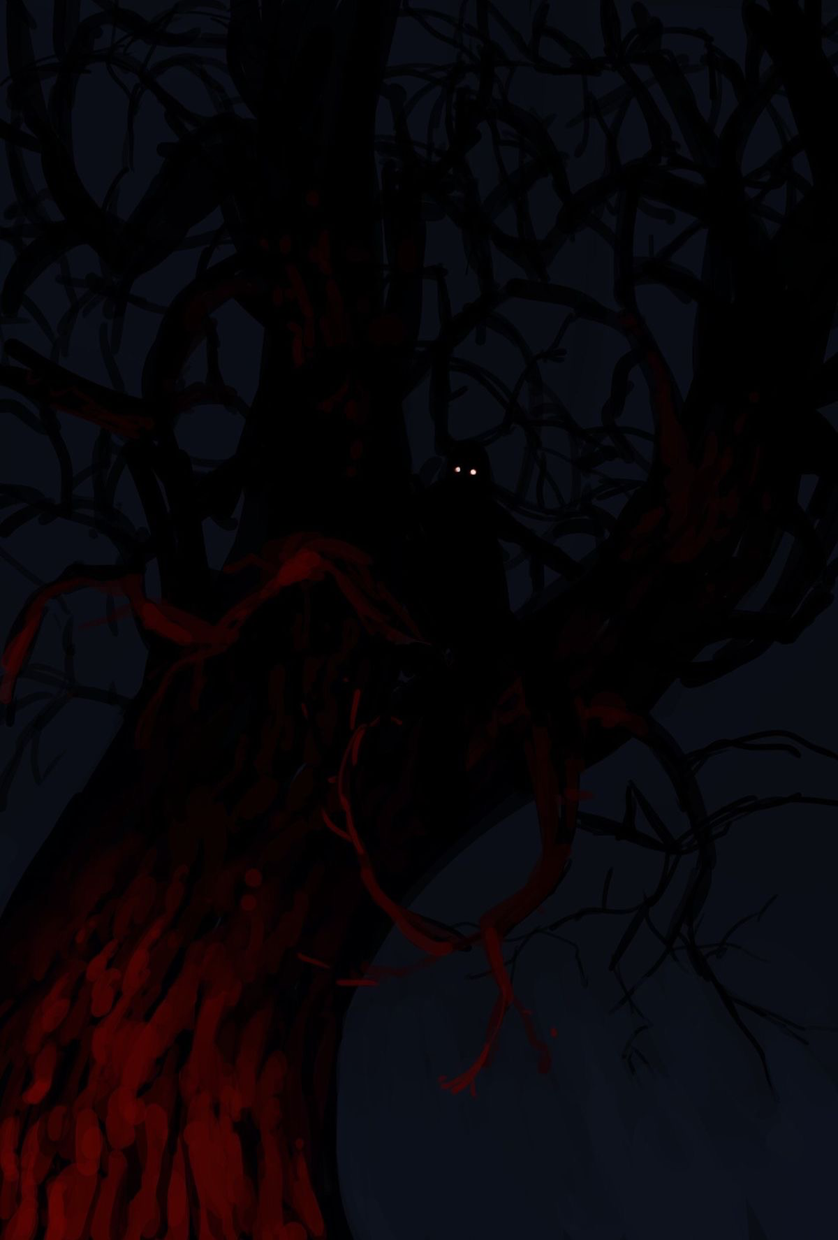 The creature is coming