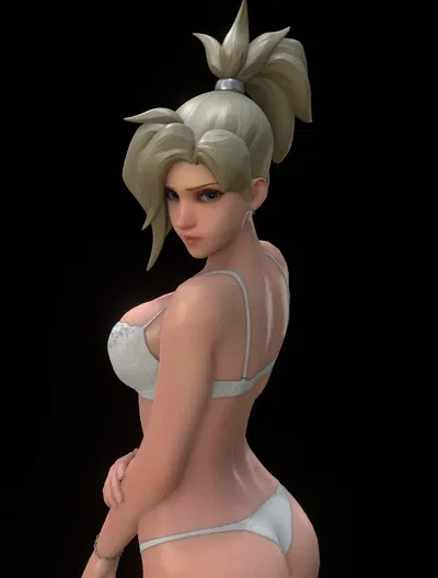 Angela "Mercy" Ziegler | Broken Elevator
