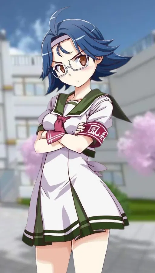 Shizuka Ninomiya | The student council vice-president