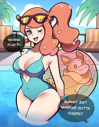 Pokemon Professor Sonia