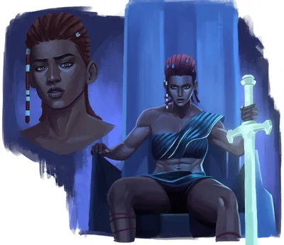 Ambessa - Young warrior 