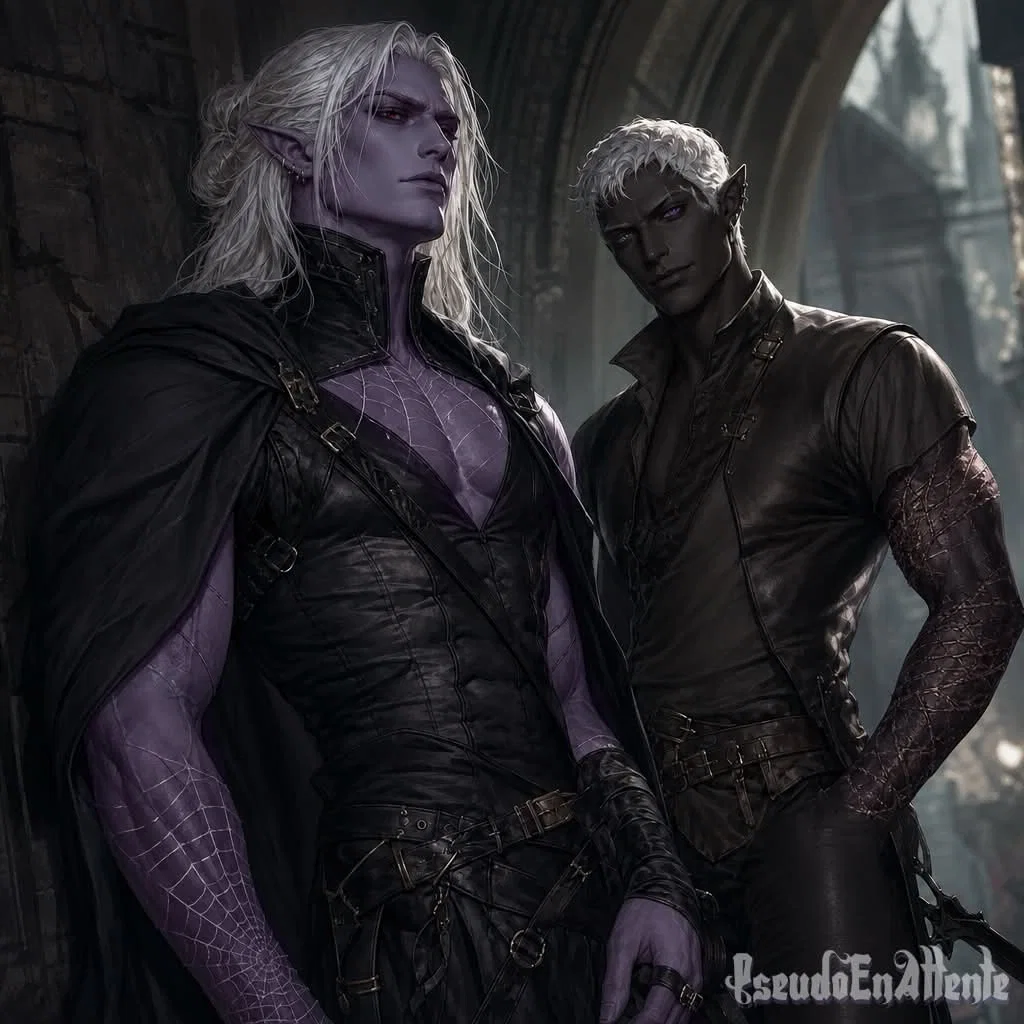 Kaelthir & Triz'zt ✦ Claimed by Two Drows