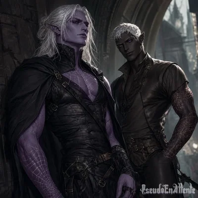Kaelthir & Triz'zt ✦ Claimed by Two Drows