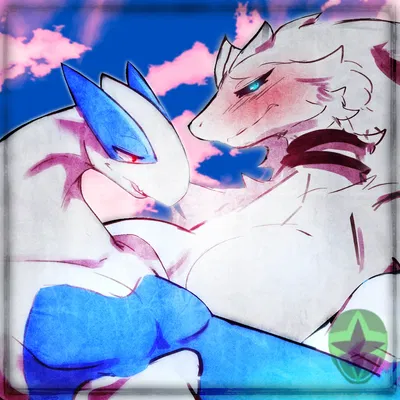 Big-Bellied Lugia & Reshiram (NSFW)